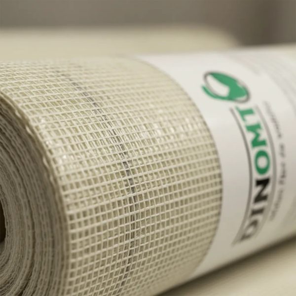 Malla De Fibra De Vidrio Profesional Dinomat 5x5 160g 1x50m