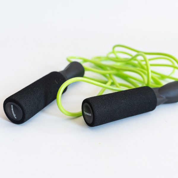 Soga De Salto Gymgenius Rodamientos Y Manijas Ergonómicas Amarillo