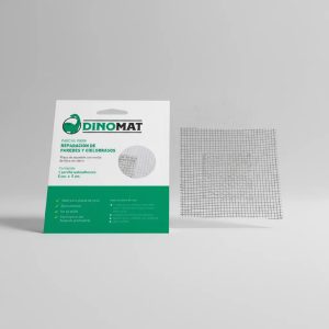 Adhesivo Fuerte Dinomat 10x10cm Para Reparaciones Blanco