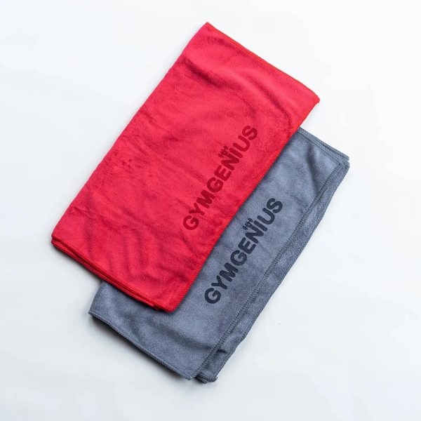 Toalla De Microfibra Gris Para Entrenamiento Gymgenius Gris Lisa