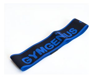 Banda Tela Premium Gymgenius Hip Loop Intendidad Baja Azul Azul