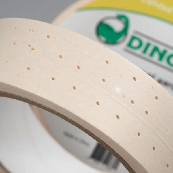 Cinta Microperforada Dinomat 5cm X 75m Resistente Y Versátil Beige Microperforada