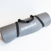 Mat Antideslizante Yoga Pilates Gymgenius 10mm Gris 183x61cm