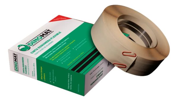 Cinta Esquinera Con Flejes De Aluminio Dinomat 5cm X 30m