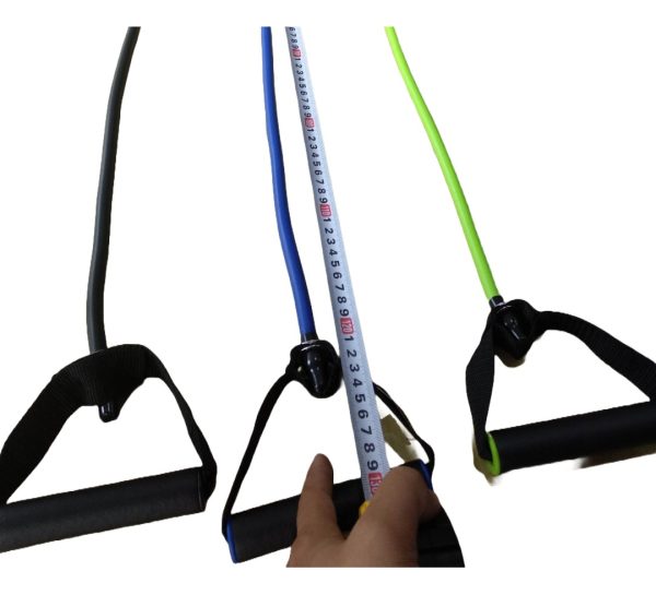 Banda De Resistencia Alta Tpe Manijas Ergonómicas Gymgenius Negro