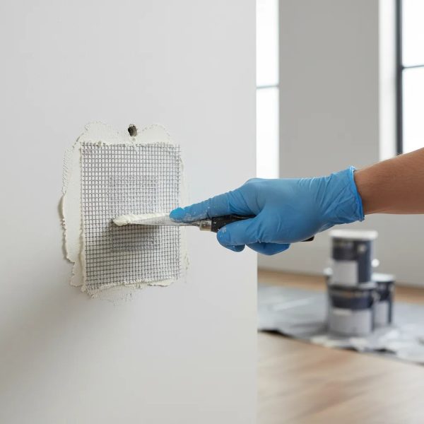 Adhesivo Fuerte Dinomat 10x10cm Para Reparaciones Blanco