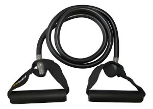 Banda De Resistencia Alta Tpe Manijas Ergonómicas Gymgenius Negro
