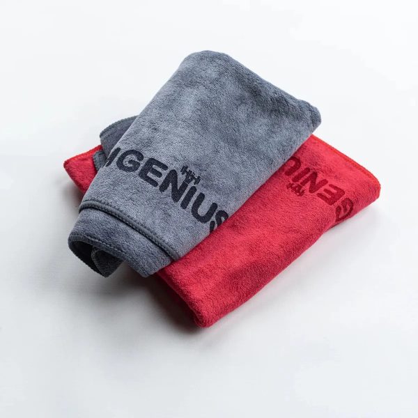 Toalla De Microfibra Gris Para Entrenamiento Gymgenius Gris Lisa