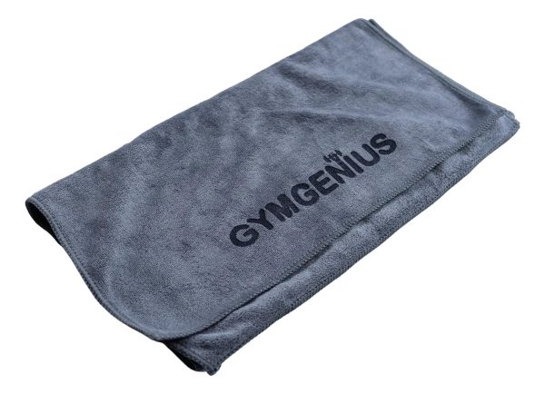 Toalla De Microfibra Gris Para Entrenamiento Gymgenius Gris Lisa
