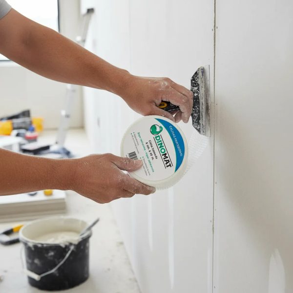 Cinta Adhesiva Dinomat 5 Cm X 20 M Resistente Y Versátil Blanco Cuadricula