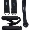 Kit 5 Bandas De Látex Y Caucho Gymgenius Con Bolso Negro