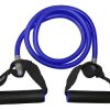 Banda De Resistencia Media Tpe Manijas Ergonómicas Gymgenius Azul