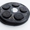 Máquina De Boxeo Bluetooth Bases Acolchadas Gymgenius Negro