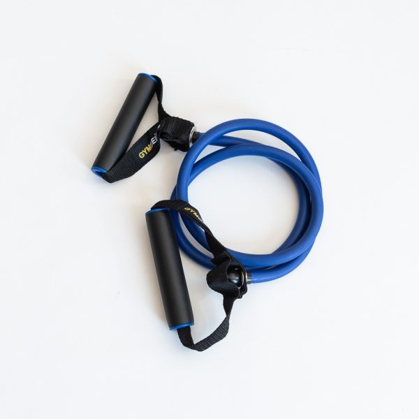 Banda De Resistencia Media Tpe Manijas Ergonómicas Gymgenius Azul