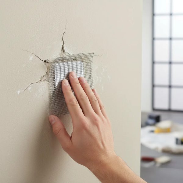 Adhesivo Fuerte Dinomat 5x5cm Para Reparaciones Blanco