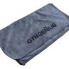 Toalla De Microfibra Gris Para Entrenamiento Gymgenius Gris Lisa