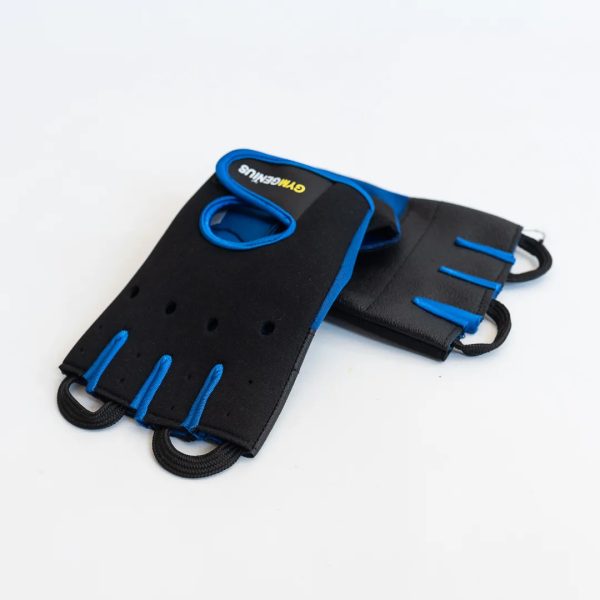 Guante Calidad Gymgeius Entrenamiento Neopreno Talle S Azul Lisa S